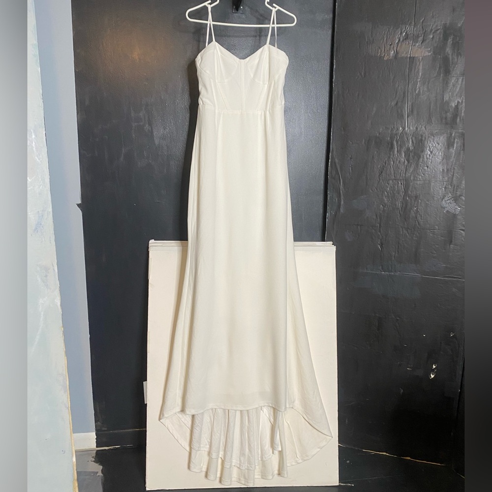 Lulu’s White Formal Maxi Dress